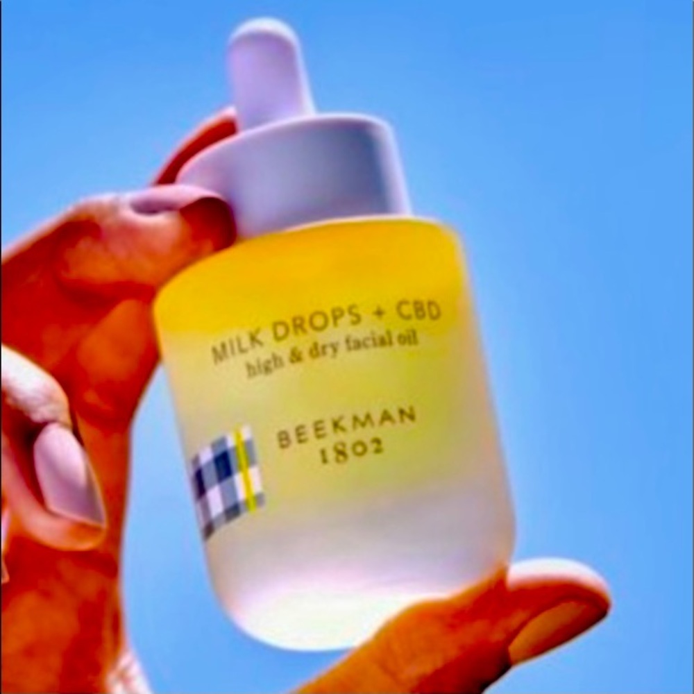 ❗️SOLD❗️BEEKMAN 1802 MILK DROPS + FACIAL OIL - Picture 2 of 8